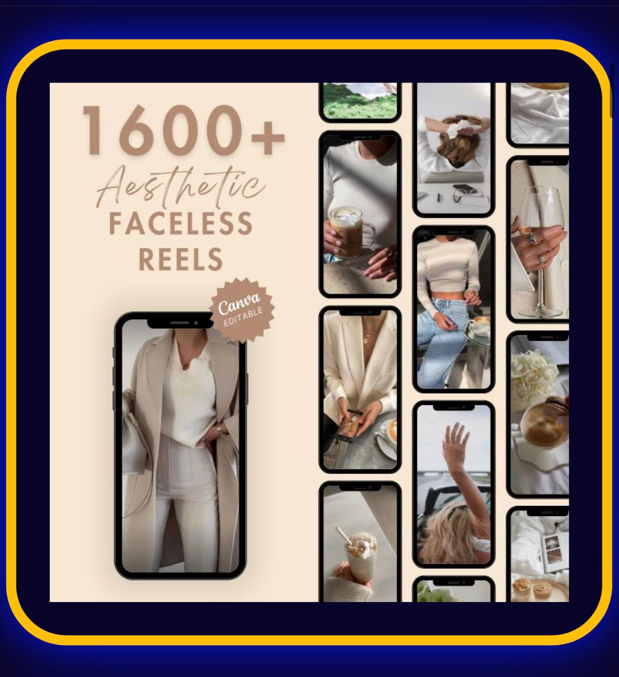 1600+ aesthetic faceless reels