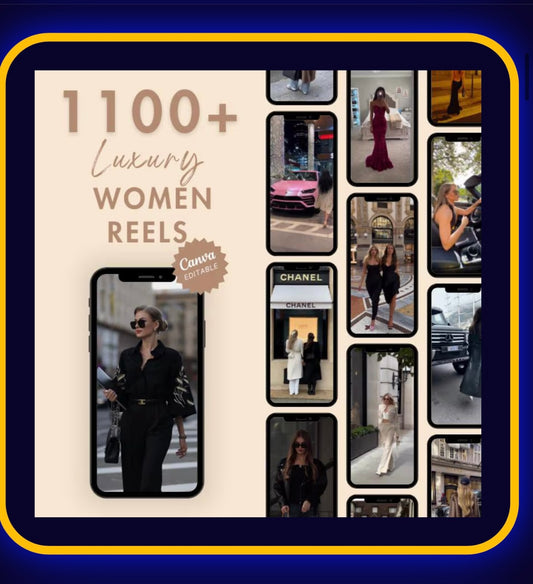 1100+ luxury women reels