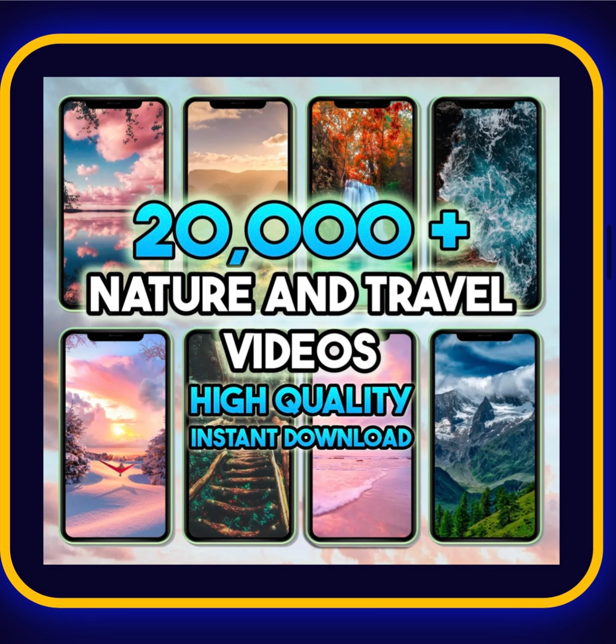 20,000+ nature and travel videos