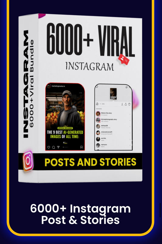 6000+ instagram post and stories